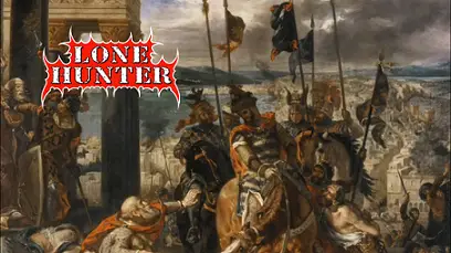 LoneHunter : The IV Crusade (Bolt Thrower Cover)
